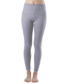 Alternative view of Women's Fashionable 2D Geometric Printed Ankle Legging