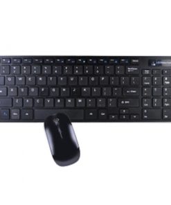 Alternative view of 2.4GHz 95-Key Wireless Ultra Low Profile Spill Resistant Multimedia Keyboard & Optical Mouse Kit (Black)