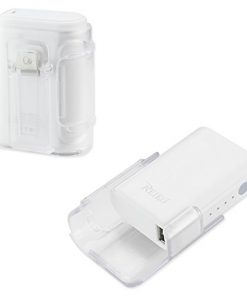 Alternative view of Reiko POWER BANK 4000mAh with 25cm micro USB cable WHITE