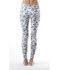 Alternative view of Women's Fashionable Sapphire Rose Printed Footless Legging