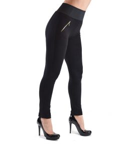 FONYC High Waisted Slim Fit Cross Zipper Pants (See More Colors / Sizes)