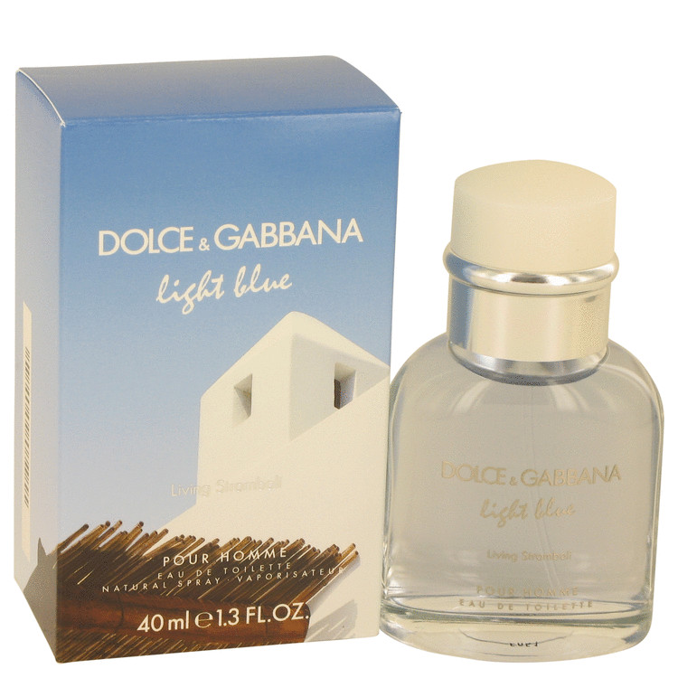 Light Blue Living Stromboli by Dolce & Gabbana Eau De Toilette Spray for Men