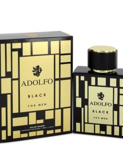 Adolfo Black by Adolfo Eau De Toilette Spray for Men
