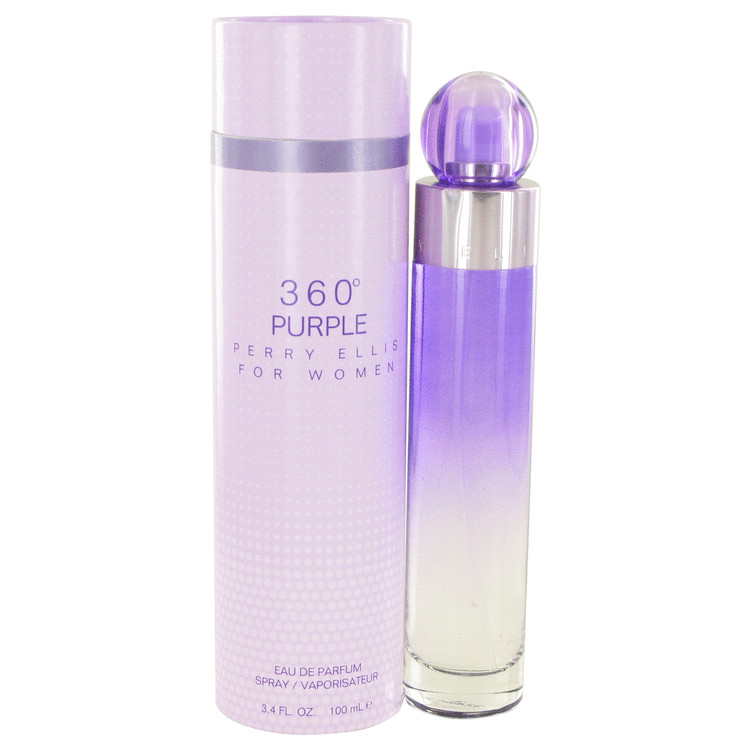 Perry Ellis 360 Purple by Perry Ellis Eau De Parfum Spray for Women - Image 2