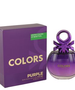 United Colors of Benetton Purple by Benetton Eau De Toilette Spray for Women