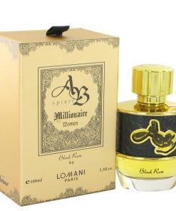 AB Spirit Millionaire Black Rose by Lomani Eau De Parfum Spray for Women