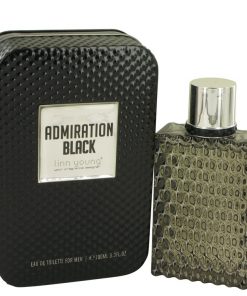 Admiration Black by Linn Young Eau De Toilette Spray for Men