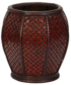 Nearly Natural 0513 Rounded Weave Decorative Planters