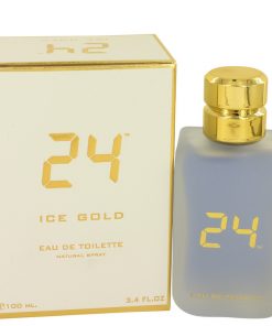 24 Ice Gold by ScentStory Eau De Toilette Spray for Men