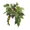 Nearly Natural 6216-S12 13” Mixed Royal Ficus and Fittonia Pick Artificial Plant (Set of 12)