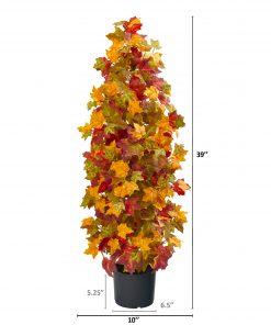 Alternative view of Nearly Natural 9998 39” Autumn Maple Artificial Tree