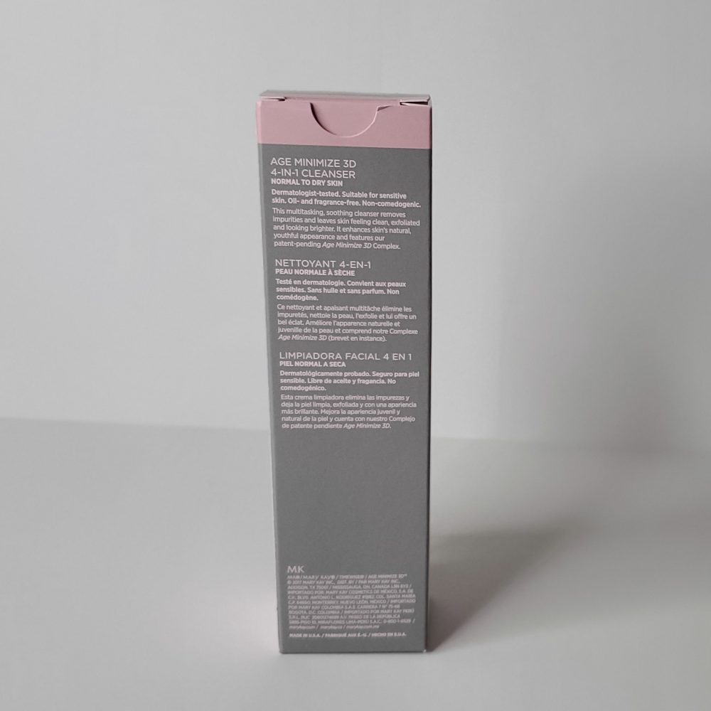 Mary Kay TimeWise® Age Minimize 3D® 4-in-1 Cleanser (4.5 oz. / 127g) - Normal/Dry - Image 4